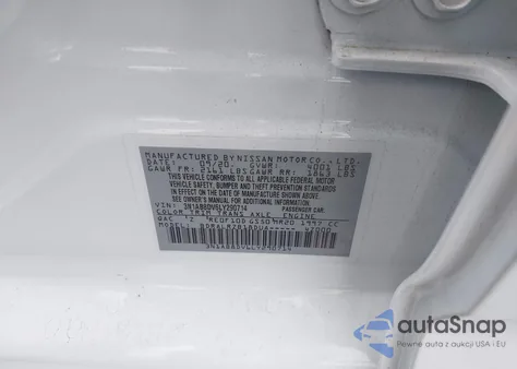 2020 Nissan Sentra Sr Xtronic Cvt from USA, damaged, VIN 3N1AB8DV6LY290714